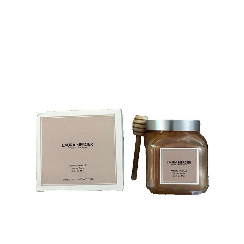 New Laura Mercier Ambre Vanille Honey Bath 300g/12oz